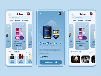 ECommerce Perfume Online iOS UIKIT