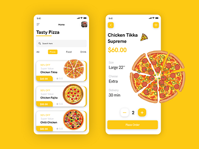 Pizza Delivery app - Food Delivery App