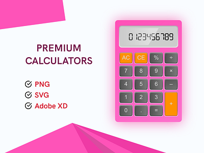 Premium Calculator v1 - Colorful Calculator