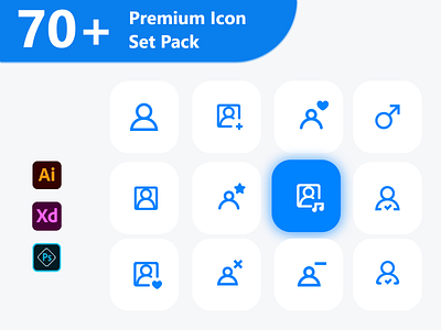 Premium Icon Set Pack v4 - Brand Logo Icon Set