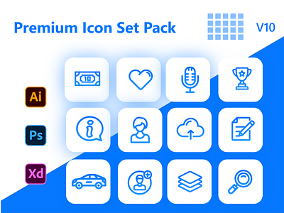 Premium Icon Set Pack v10