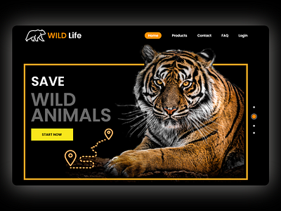 Wild Life Web template v2 - Wildlife Animal Web