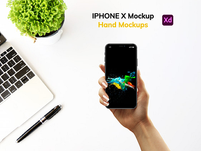 iPhone X Mockup Hand Mockup