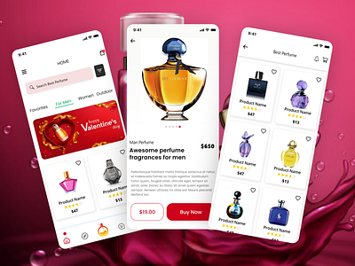 Perfume Online Store iOS UIKIT V4 - ECommerce App