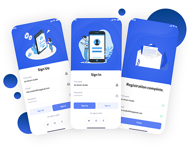 App Login and signup screen - App login UIKIT