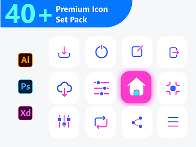 Essential Icon Set Pack - Premium Icon Set Pack - 3D Icon Set