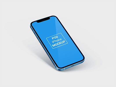 iPhone 12 PSD Mockup