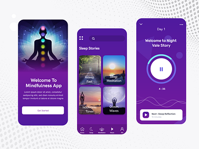Mindfulness App Challenge - Meditation & Sleep app