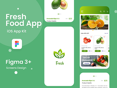Fresh Food UIKIT - Food Delivery App