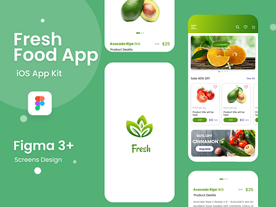 Fresh Food UIKIT - Food Delivery App