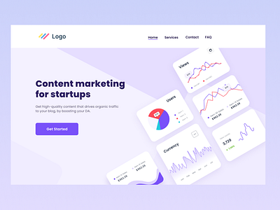 Landing Page Hero Section