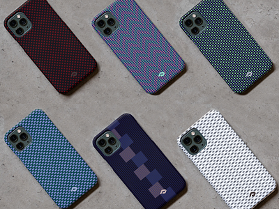 PITAKA Playoff/ A Seamless Pattern app application branding case casedesign design illustration iphone logo mobilecase pattern pikata playoff uiux