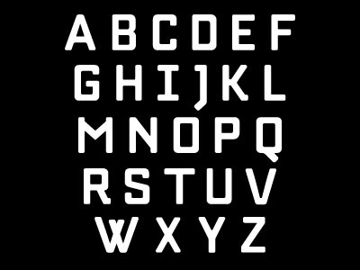 Type Face Design print san serif type type design typographer typography