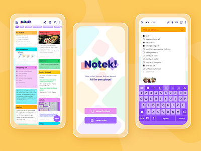 Notes App Concept