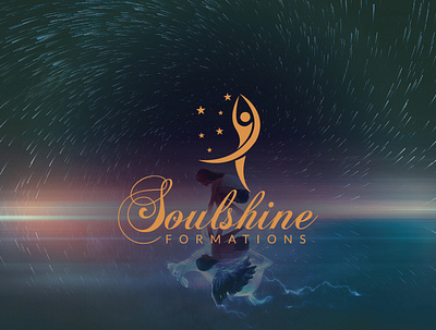 Soulshine Formations Logo beauty logo logo design minimalist logo modern logo monogram logo typography logo unique logo
