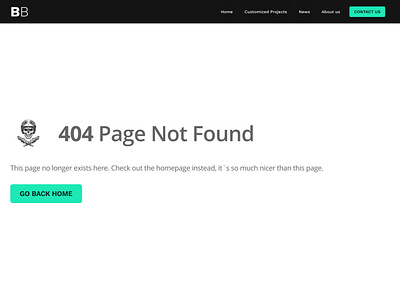 Daily UI challenge #008 - 404 Error Page