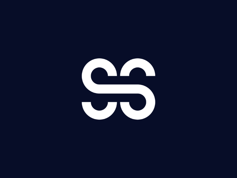 SS Monogram Logo by Sandi Hidayat on Dribbble