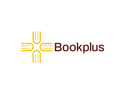 Bookplus Logo Design book logo brand brand identity branding cross design designer icon identity logo logodesigner logos mark minimal modern plus logo startup logo symbol unused visual identity