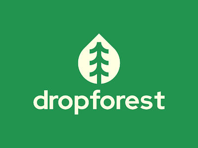 dropforest Logo Design
