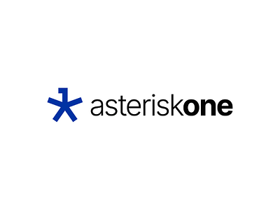 asteriskone - Logo Design asterisk asterisklogo brand brand identity branding design icon identity logo logo design logo designer logos minimalist modern one onelogo playful unused visual identity