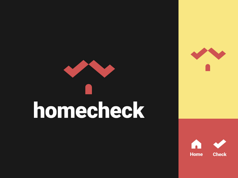 Homecheck - Logo Design by Sandi Hidayat on Dribbble