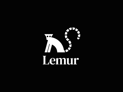 L - Lemur brand brand identity branding design identity illustration lemur lemur logo logo logodesigner logos minimal monkey logo primate vector wildlife