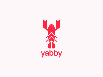 Y - Yabby icon identity lobster logo logo design logos marine sea shrimp symbol yabby yabby logo