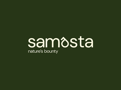 Samasta Logo Design brand brand design brand identity branding cbd oil cosmetic design drop identity logo logo design logos logotype packaging skincare