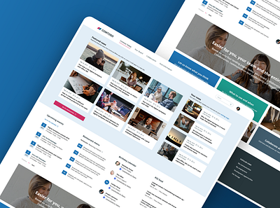 Intranet design - Digital workplace for Sigma Worklife