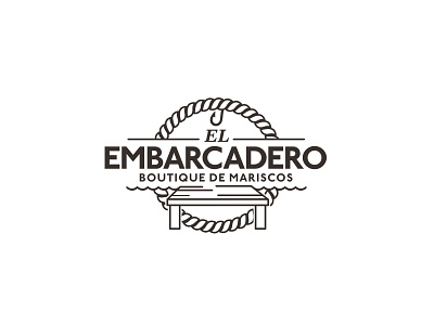El Embarcadero hermosillo hmo logo logotype mexico sonora visorstudio