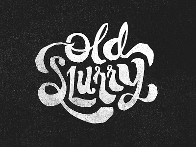 Old Slurry Logo brand hermosillo hmo lettering logo mexico sonora visorstudio