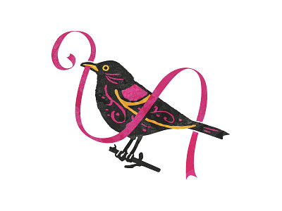Myrlo Crafts & Goodies bird decoration design hermosillo logo logotipo mexico mirlo sonora type visorstudio wedding