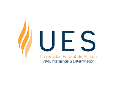 UES · UNIVERSIDAD ESTATAL DE SONORA design hermosillo logo logotipo logotype mexico sonora ues visorstudio