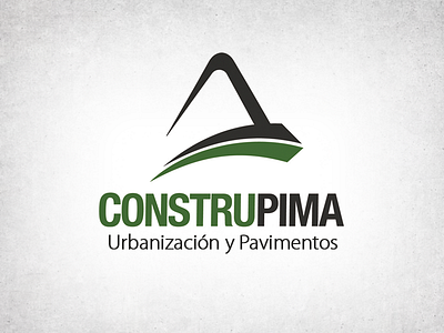 Construpima urbanización y pavimentos construction design hermosillo logo logotipo logotype méxico sonora visorstudio