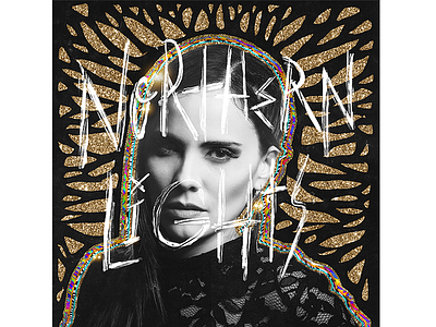 Northern Lights art. cd cover design hermosillo méxico single sonora visorstudio