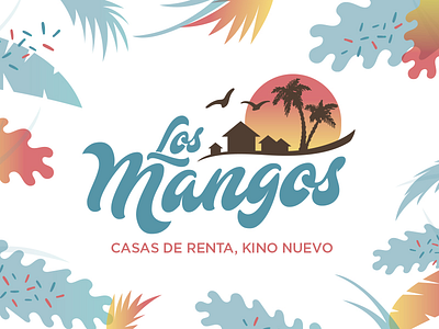 Los Mangos branding design diseño hermosillo logo logotype méxico visorstudio