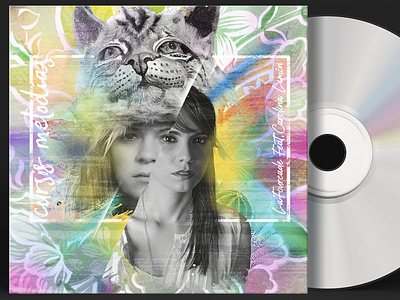 Single Cd cover - Natalia Lafourcade (Carolina Limón rmx) album branding cd cover hermosillo identidad illustration lafourcafe music méxico sonora visorstudio