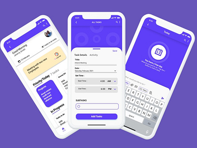 Mobile App UI Design