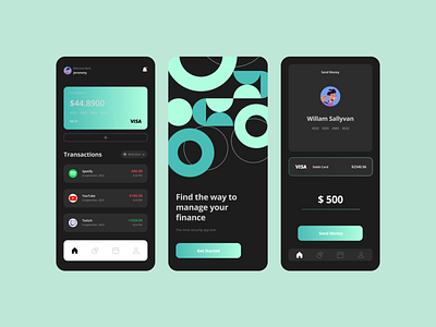 Finance app app design mobile design mobile ui ui