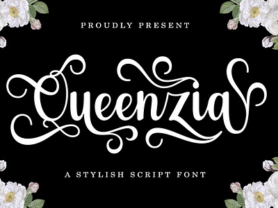 Queenzia - Stylish Script Font