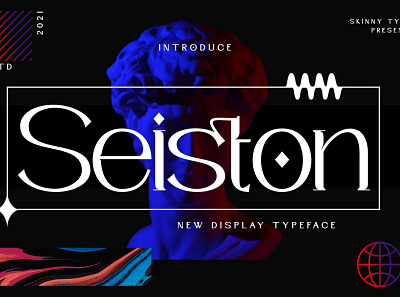 Seiston - New Display Typeface branding calligraphy design font graphic design illustration logo type design typeface typography ui