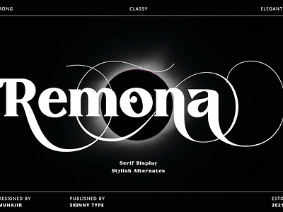 Remona - Stylish Serif