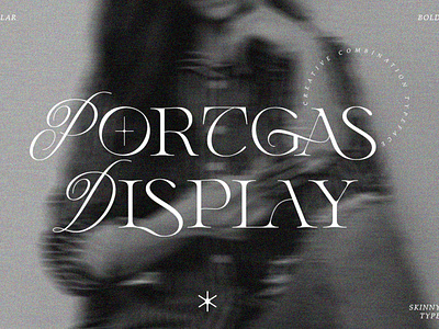 Portgas Display - Unique Typeface