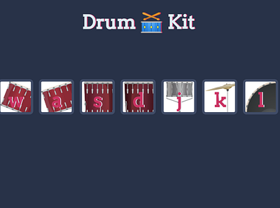 DrumKit Webpage