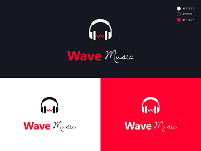 Wave Music Logo Design