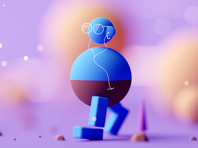 Shape Character #3 3d c4d cartoon character character design cinema 4d fantasy game illustration isometric low poly lowpoly octane