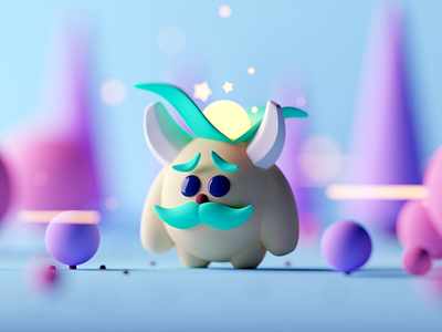 Download 3d Animal By Ifsakura Dribbble