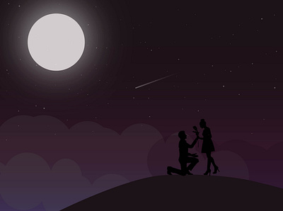 Night Illustration 01 art illustration vector