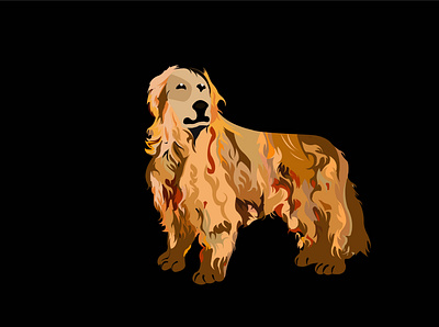 DOG Vector 01 advertising branding design dog art dog illustration floral pattern illustration illustration art illustrations illustrator typography vector