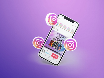 Instagram Post Of Vape Shop advertise advertising art brandimage branding design graphic design illustration logo marketing photoshop socialmedia socialmediabanner socialmediamarketing typography ui ux vape vector